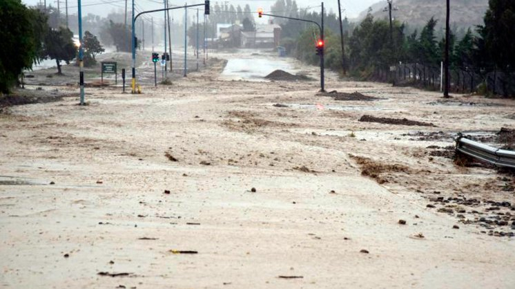 Temporal en Comodoro Rivadavia