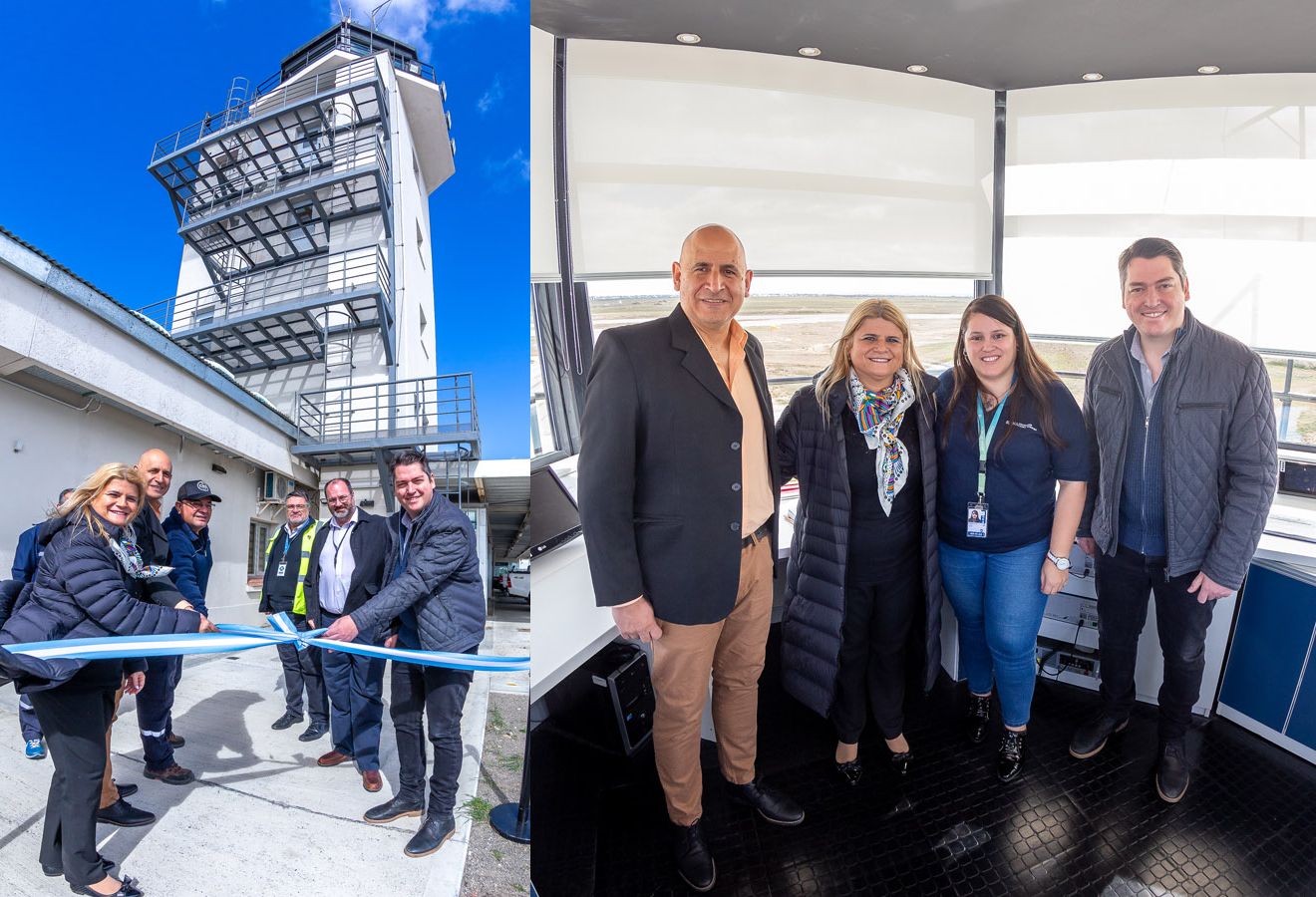 Inauguración de la nueva Torre de Control del Aeropuerto de Río Grande.