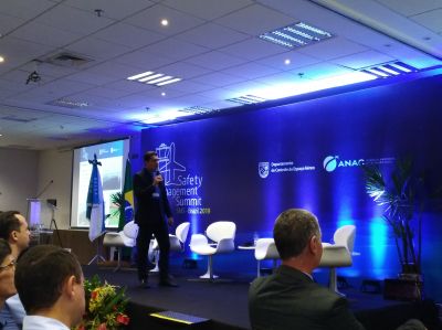 Exposición durante el Safety Management Summit – SMS Brazil 2019