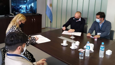 firma de convenio marco de colaboración y asistencia con ARSAT