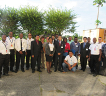 Finalizo el Curso de Operacion y Mantenimiento de la REDDIG II en Guyana