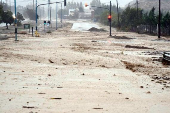 Temporal en Comodoro Rivadavia