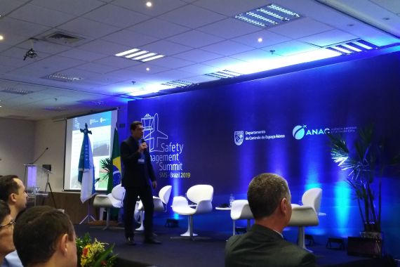 Exposición durante el Safety Management Summit – SMS Brazil 2019